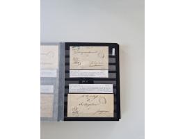 SIGMARINGEN: 1823/2000 (ca.), Heimatssammlung &nbsp;in 14 Steckbüchern, mit einigen hundert Briefen, Karten und Ganzsachen (v