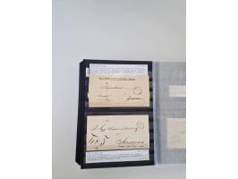 SIGMARINGEN: 1823/2000 (ca.), Heimatssammlung &nbsp;in 14 Steckbüchern, mit einigen hundert Briefen, Karten und Ganzsachen (v