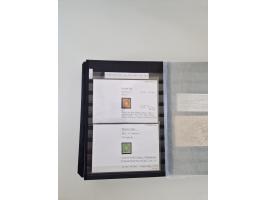 SIGMARINGEN: 1823/2000 (ca.), Heimatssammlung &nbsp;in 14 Steckbüchern, mit einigen hundert Briefen, Karten und Ganzsachen (v