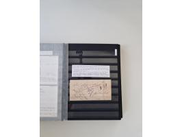 SIGMARINGEN: 1823/2000 (ca.), Heimatssammlung &nbsp;in 14 Steckbüchern, mit einigen hundert Briefen, Karten und Ganzsachen (v