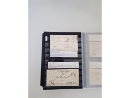 SIGMARINGEN: 1823/2000 (ca.), Heimatssammlung &nbsp;in 14 Steckbüchern, mit einigen hundert Briefen, Karten und Ganzsachen (v