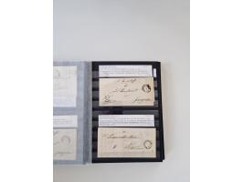 SIGMARINGEN: 1823/2000 (ca.), Heimatssammlung &nbsp;in 14 Steckbüchern, mit einigen hundert Briefen, Karten und Ganzsachen (v