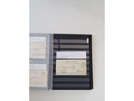 SIGMARINGEN: 1823/2000 (ca.), Heimatssammlung &nbsp;in 14 Steckbüchern, mit einigen hundert Briefen, Karten und Ganzsachen (v