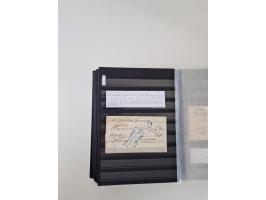 SIGMARINGEN: 1823/2000 (ca.), Heimatssammlung &nbsp;in 14 Steckbüchern, mit einigen hundert Briefen, Karten und Ganzsachen (v