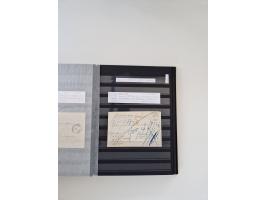 SIGMARINGEN: 1823/2000 (ca.), Heimatssammlung &nbsp;in 14 Steckbüchern, mit einigen hundert Briefen, Karten und Ganzsachen (v