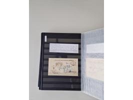 SIGMARINGEN: 1823/2000 (ca.), Heimatssammlung &nbsp;in 14 Steckbüchern, mit einigen hundert Briefen, Karten und Ganzsachen (v