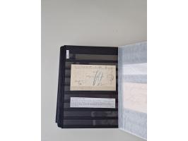 SIGMARINGEN: 1823/2000 (ca.), Heimatssammlung &nbsp;in 14 Steckbüchern, mit einigen hundert Briefen, Karten und Ganzsachen (v