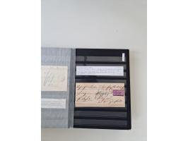 SIGMARINGEN: 1823/2000 (ca.), Heimatssammlung &nbsp;in 14 Steckbüchern, mit einigen hundert Briefen, Karten und Ganzsachen (v