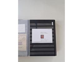 SIGMARINGEN: 1823/2000 (ca.), Heimatssammlung &nbsp;in 14 Steckbüchern, mit einigen hundert Briefen, Karten und Ganzsachen (v