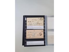 SIGMARINGEN: 1823/2000 (ca.), Heimatssammlung &nbsp;in 14 Steckbüchern, mit einigen hundert Briefen, Karten und Ganzsachen (v