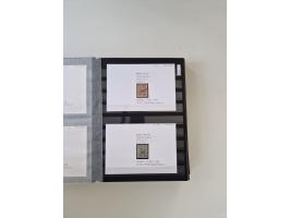 SIGMARINGEN: 1823/2000 (ca.), Heimatssammlung &nbsp;in 14 Steckbüchern, mit einigen hundert Briefen, Karten und Ganzsachen (v