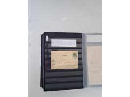 SIGMARINGEN: 1823/2000 (ca.), Heimatssammlung &nbsp;in 14 Steckbüchern, mit einigen hundert Briefen, Karten und Ganzsachen (v