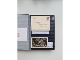 SIGMARINGEN: 1823/2000 (ca.), Heimatssammlung &nbsp;in 14 Steckbüchern, mit einigen hundert Briefen, Karten und Ganzsachen (v