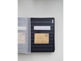 SIGMARINGEN: 1823/2000 (ca.), Heimatssammlung &nbsp;in 14 Steckbüchern, mit einigen hundert Briefen, Karten und Ganzsachen (v