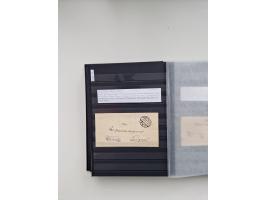 SIGMARINGEN: 1823/2000 (ca.), Heimatssammlung &nbsp;in 14 Steckbüchern, mit einigen hundert Briefen, Karten und Ganzsachen (v