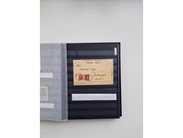 SIGMARINGEN: 1823/2000 (ca.), Heimatssammlung &nbsp;in 14 Steckbüchern, mit einigen hundert Briefen, Karten und Ganzsachen (v