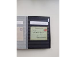 SIGMARINGEN: 1823/2000 (ca.), Heimatssammlung &nbsp;in 14 Steckbüchern, mit einigen hundert Briefen, Karten und Ganzsachen (v