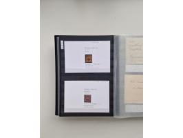 SIGMARINGEN: 1823/2000 (ca.), Heimatssammlung &nbsp;in 14 Steckbüchern, mit einigen hundert Briefen, Karten und Ganzsachen (v