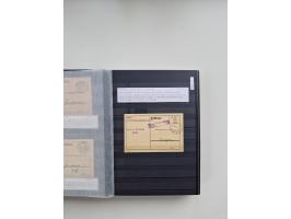 SIGMARINGEN: 1823/2000 (ca.), Heimatssammlung &nbsp;in 14 Steckbüchern, mit einigen hundert Briefen, Karten und Ganzsachen (v