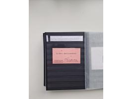 SIGMARINGEN: 1823/2000 (ca.), Heimatssammlung &nbsp;in 14 Steckbüchern, mit einigen hundert Briefen, Karten und Ganzsachen (v