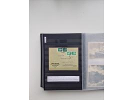 SIGMARINGEN: 1823/2000 (ca.), Heimatssammlung &nbsp;in 14 Steckbüchern, mit einigen hundert Briefen, Karten und Ganzsachen (v