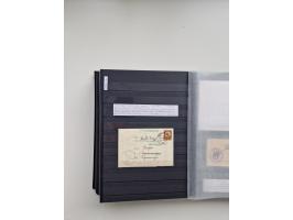 SIGMARINGEN: 1823/2000 (ca.), Heimatssammlung &nbsp;in 14 Steckbüchern, mit einigen hundert Briefen, Karten und Ganzsachen (v