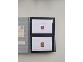 SIGMARINGEN: 1823/2000 (ca.), Heimatssammlung &nbsp;in 14 Steckbüchern, mit einigen hundert Briefen, Karten und Ganzsachen (v