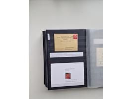 SIGMARINGEN: 1823/2000 (ca.), Heimatssammlung &nbsp;in 14 Steckbüchern, mit einigen hundert Briefen, Karten und Ganzsachen (v