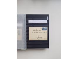 SIGMARINGEN: 1823/2000 (ca.), Heimatssammlung &nbsp;in 14 Steckbüchern, mit einigen hundert Briefen, Karten und Ganzsachen (v