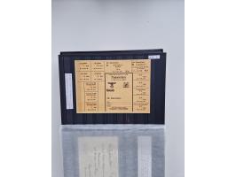 SIGMARINGEN: 1823/2000 (ca.), Heimatssammlung &nbsp;in 14 Steckbüchern, mit einigen hundert Briefen, Karten und Ganzsachen (v