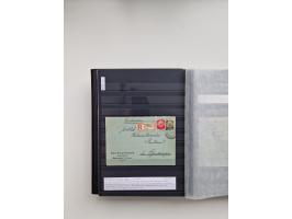 SIGMARINGEN: 1823/2000 (ca.), Heimatssammlung &nbsp;in 14 Steckbüchern, mit einigen hundert Briefen, Karten und Ganzsachen (v