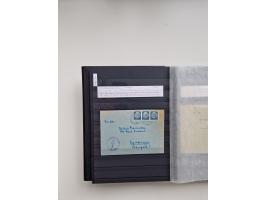 SIGMARINGEN: 1823/2000 (ca.), Heimatssammlung &nbsp;in 14 Steckbüchern, mit einigen hundert Briefen, Karten und Ganzsachen (v