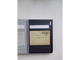 SIGMARINGEN: 1823/2000 (ca.), Heimatssammlung &nbsp;in 14 Steckbüchern, mit einigen hundert Briefen, Karten und Ganzsachen (v