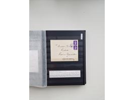 SIGMARINGEN: 1823/2000 (ca.), Heimatssammlung &nbsp;in 14 Steckbüchern, mit einigen hundert Briefen, Karten und Ganzsachen (v