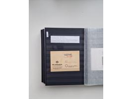 SIGMARINGEN: 1823/2000 (ca.), Heimatssammlung &nbsp;in 14 Steckbüchern, mit einigen hundert Briefen, Karten und Ganzsachen (v