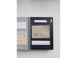 SIGMARINGEN: 1823/2000 (ca.), Heimatssammlung &nbsp;in 14 Steckbüchern, mit einigen hundert Briefen, Karten und Ganzsachen (v