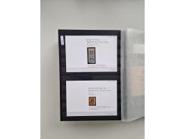 SIGMARINGEN: 1823/2000 (ca.), Heimatssammlung &nbsp;in 14 Steckbüchern, mit einigen hundert Briefen, Karten und Ganzsachen (v