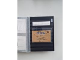 SIGMARINGEN: 1823/2000 (ca.), Heimatssammlung &nbsp;in 14 Steckbüchern, mit einigen hundert Briefen, Karten und Ganzsachen (v