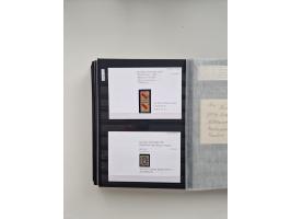 SIGMARINGEN: 1823/2000 (ca.), Heimatssammlung &nbsp;in 14 Steckbüchern, mit einigen hundert Briefen, Karten und Ganzsachen (v