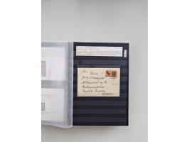 SIGMARINGEN: 1823/2000 (ca.), Heimatssammlung &nbsp;in 14 Steckbüchern, mit einigen hundert Briefen, Karten und Ganzsachen (v