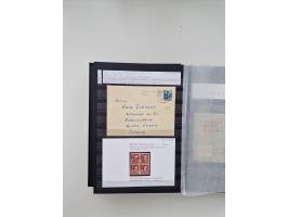 SIGMARINGEN: 1823/2000 (ca.), Heimatssammlung &nbsp;in 14 Steckbüchern, mit einigen hundert Briefen, Karten und Ganzsachen (v