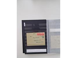 SIGMARINGEN: 1823/2000 (ca.), Heimatssammlung &nbsp;in 14 Steckbüchern, mit einigen hundert Briefen, Karten und Ganzsachen (v