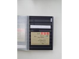 SIGMARINGEN: 1823/2000 (ca.), Heimatssammlung &nbsp;in 14 Steckbüchern, mit einigen hundert Briefen, Karten und Ganzsachen (v