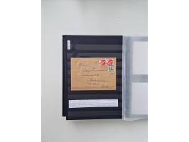 SIGMARINGEN: 1823/2000 (ca.), Heimatssammlung &nbsp;in 14 Steckbüchern, mit einigen hundert Briefen, Karten und Ganzsachen (v