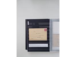 SIGMARINGEN: 1823/2000 (ca.), Heimatssammlung &nbsp;in 14 Steckbüchern, mit einigen hundert Briefen, Karten und Ganzsachen (v