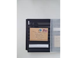 SIGMARINGEN: 1823/2000 (ca.), Heimatssammlung &nbsp;in 14 Steckbüchern, mit einigen hundert Briefen, Karten und Ganzsachen (v