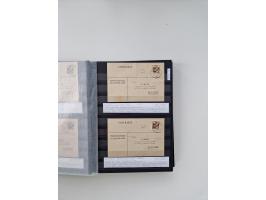 SIGMARINGEN: 1823/2000 (ca.), Heimatssammlung &nbsp;in 14 Steckbüchern, mit einigen hundert Briefen, Karten und Ganzsachen (v