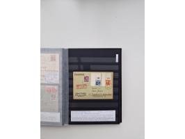 SIGMARINGEN: 1823/2000 (ca.), Heimatssammlung &nbsp;in 14 Steckbüchern, mit einigen hundert Briefen, Karten und Ganzsachen (v