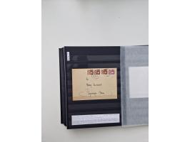 SIGMARINGEN: 1823/2000 (ca.), Heimatssammlung &nbsp;in 14 Steckbüchern, mit einigen hundert Briefen, Karten und Ganzsachen (v