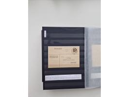 SIGMARINGEN: 1823/2000 (ca.), Heimatssammlung &nbsp;in 14 Steckbüchern, mit einigen hundert Briefen, Karten und Ganzsachen (v